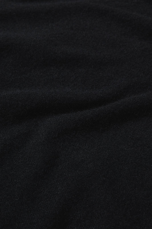 INNER MONGORIAN CASHMERE CREWNECK PULLOVER I - BLACK